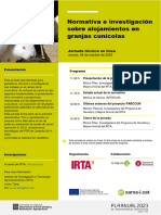Online - Normativa e Investigacion Sobre Alojamientos en Granjas Cunicolas