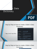 Chapter 2 Data Dictionary