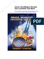 Drugs Behavior and Modern Society 7th Edition Levinthal Test Bank
