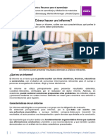 Informe, Comprensión Lectora-1