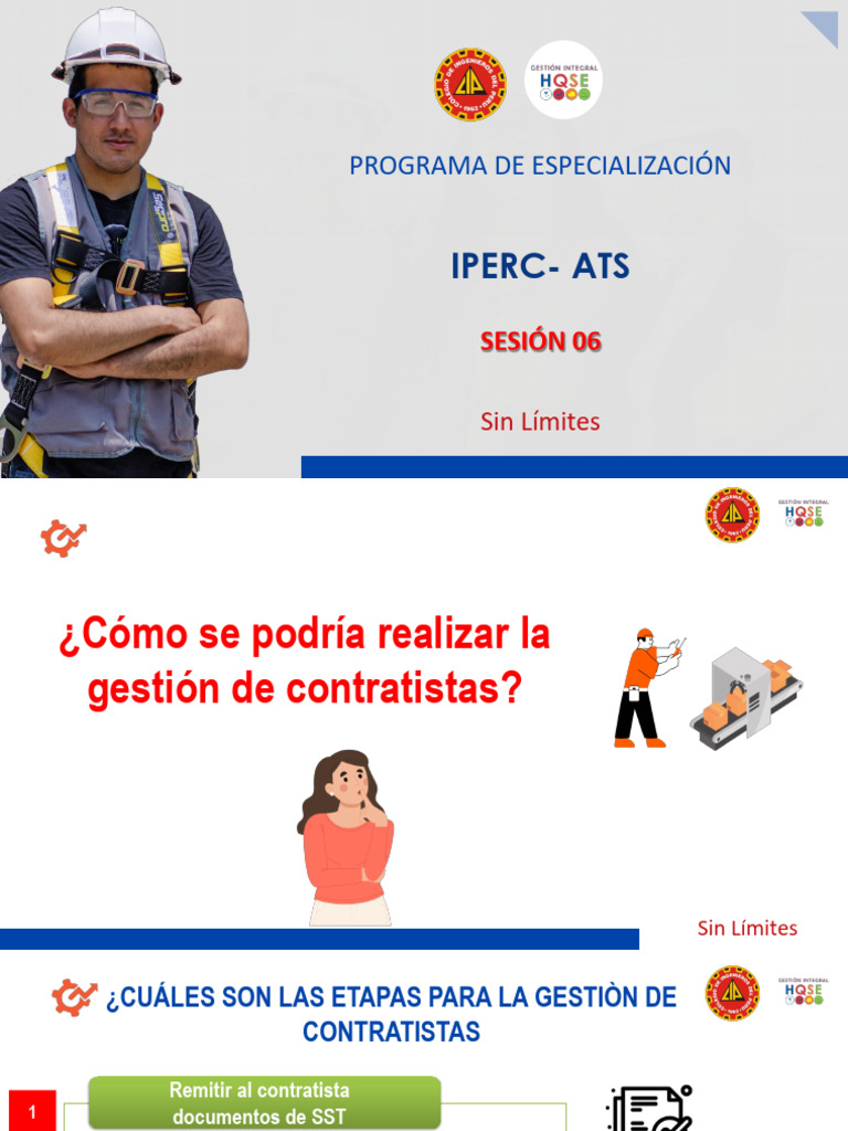 Sesión 06 - Iperc Ats | PDF | Seguro | Economias