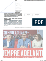 Pedro Sánchez, en Concurso de Acreedores