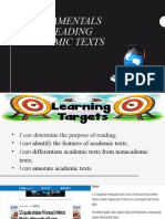 Fundamentals of Reading Academic Texts2