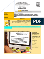 Actividades en Casa Grupo 1 FICHA TEMÁTICA