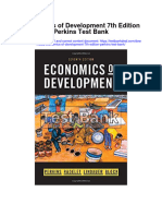 Economics of Development 7th Edition Perkins Test Bank
