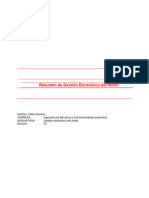 Resumen Gestion Electronica Del Motor