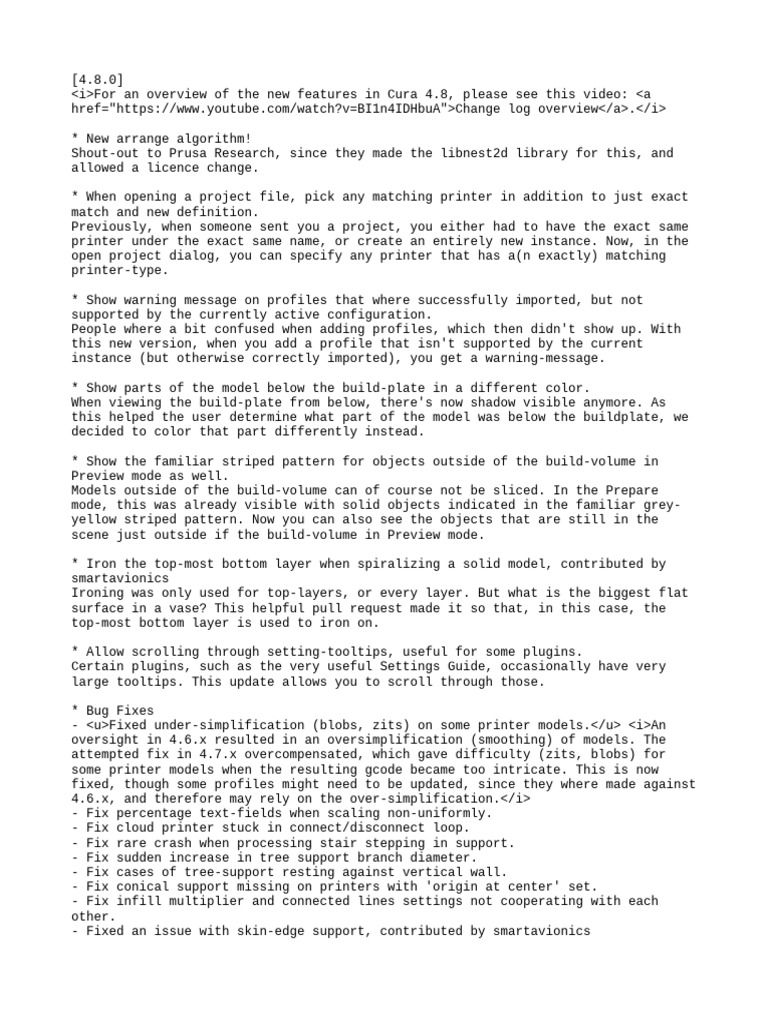 Change log pdf computing software