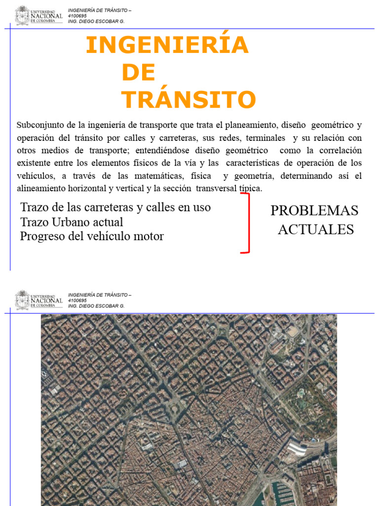 Fundamentos Del Transito Ppt Pdf Pistón Motor Diesel