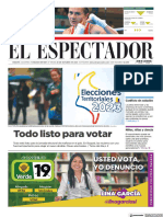 El Espectador - Bógota - 28 Octubre 2023