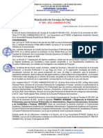 Resolucion #208-2021-UNAMAD-R-CFEC - Reglamento de Practicas