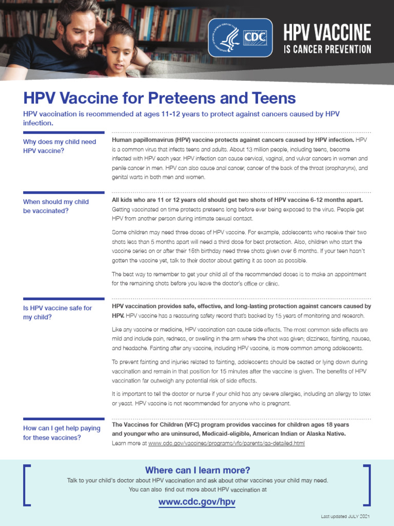 Hpv vaccination cdc download free pdf viral diseases pediatrics
