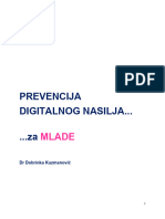 Vodic Za Prevenciju Digitalnog Nasilja - MLADI