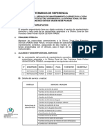 TDR - Servicio de Mantenimiento Correctivo de Motocicletas F F F F