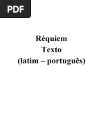 Verdi - Requiem - Texto e Notas PDF, PDF, Missa (liturgia)