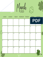 Printable March 2023 Calendar 8