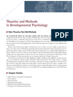 Theories and Methods in Developmental Psychology