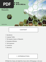 Languages of PNG: Language Profile 10 Manambu