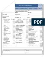 Sst-cl-05 Check List de Equipos Mayores