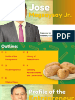 POTATO CORNER Jose Magsaysay Jr.