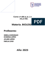 2º B-BIOLOGIA - Planificacion Anual