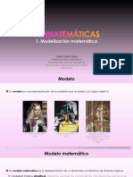 Biomatemáticas - 1. Modelización Matemática en PDF