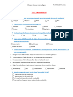 TD 3: Le Modèle OSI: Module: Réseaux Informatiques