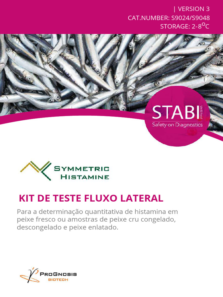 Teste de Histamina em Peixes | PDF