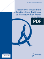 Edhec Publication Factor Investing and Risk Allocation