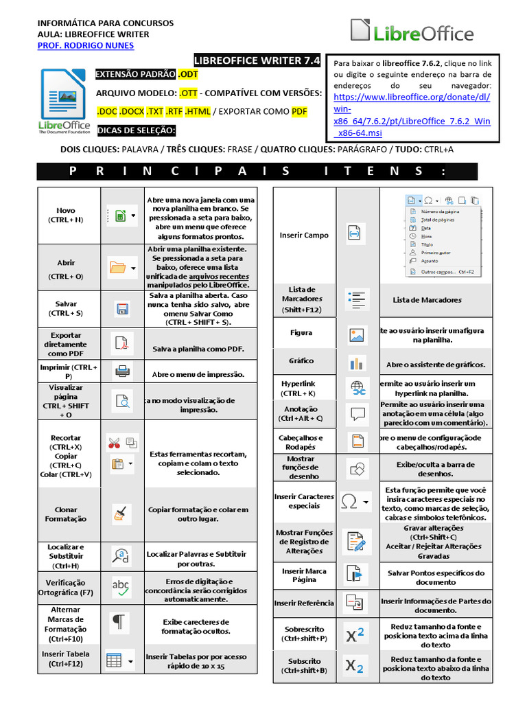 libreoffice writer free download for windows 7 32 bit