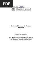 ITESM EGADE Seminario Integrador de Finanzas Abril 2014