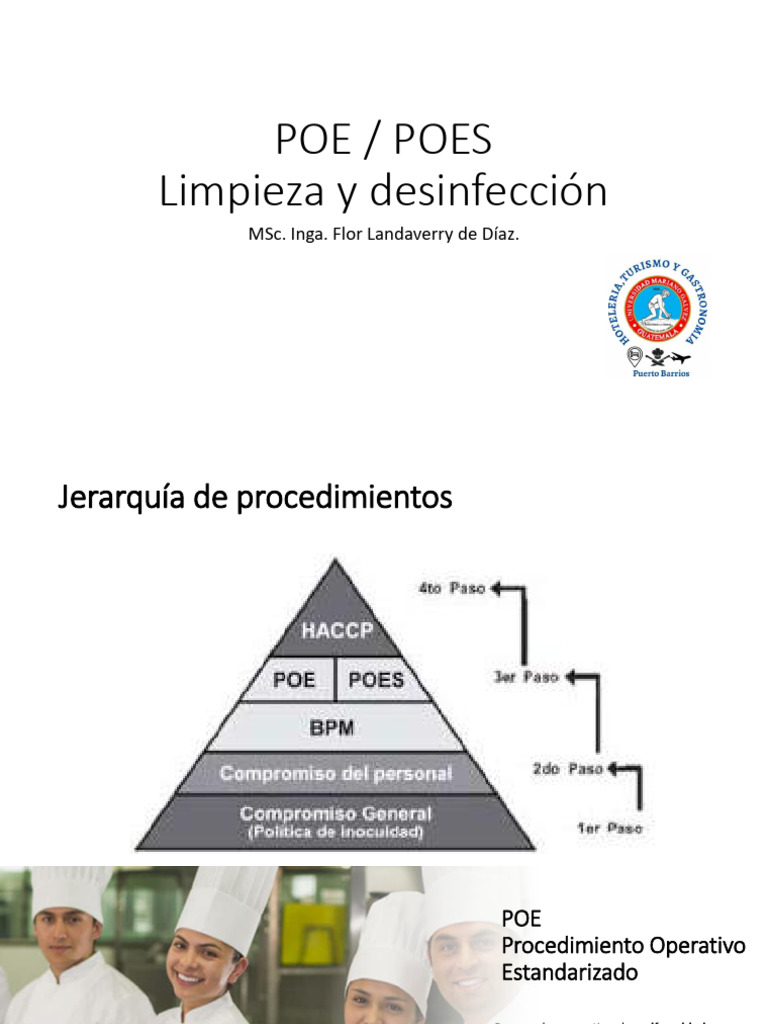 POE, POES, Limpieza y Desinfección. | Descargar gratis PDF | Detergente ...