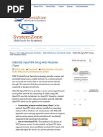 MikroTik OpenVPN Setup With Windows Client