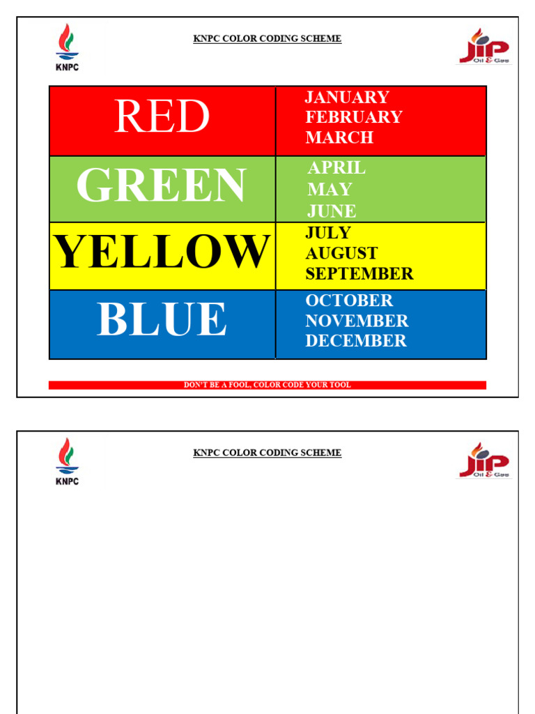 Is 5 Color Code Pdf