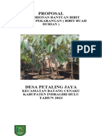 PROPOSAL BIBIT TANAMAN BUAH DURIAN(1)