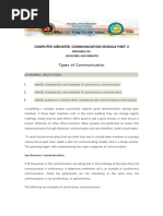 Computer Mediated Communication Module Part 2