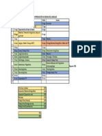 Cronograma de Clases - Introducción A Ciencias Del Lenguaje