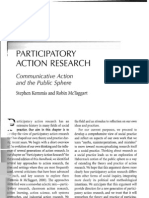 Reading #2: Participatory Action Research