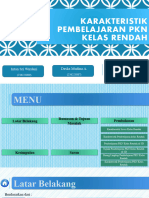 Karakteristik PKN Kelas Rendah