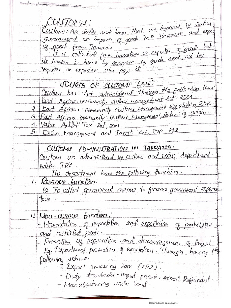 CUSTOMS pdf-1 | PDF