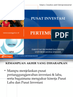 UEU Sistem Pengendalian Manajemen Pertemuan 6