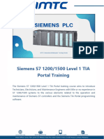 Siemens S7 1200 1500 Level 1 TIA Portal Training - MY