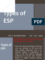 2.2 Types of ESP