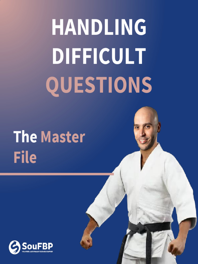 Soufbp difficult questions the master file pdf