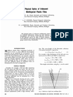 Polymer Engineering Sci - - Alfrey - Physical optics of iridescent multilayered plastic films 副本