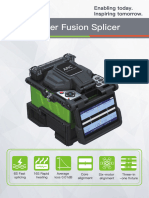 New Arrival Optical Fiber Fusion Splicer Datasheet - Wiitek