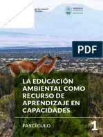 La Educación Ambiental Como Recurso de Aprendizaje en Capacidades