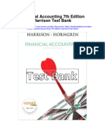 Financial Accounting 7th Edition Harrison Test Bank