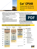 Ficha Técnica Compacatador Pata de Cabra CP54 CAT