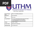 Lab Report General Biology (s1) - Micros