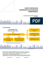 Forum Data Pemukiman